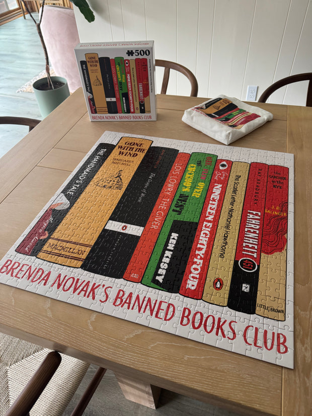 Banned Books Club 500-Piece Puzzle