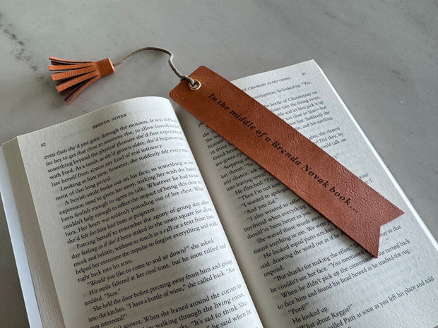 Leather Bookmark