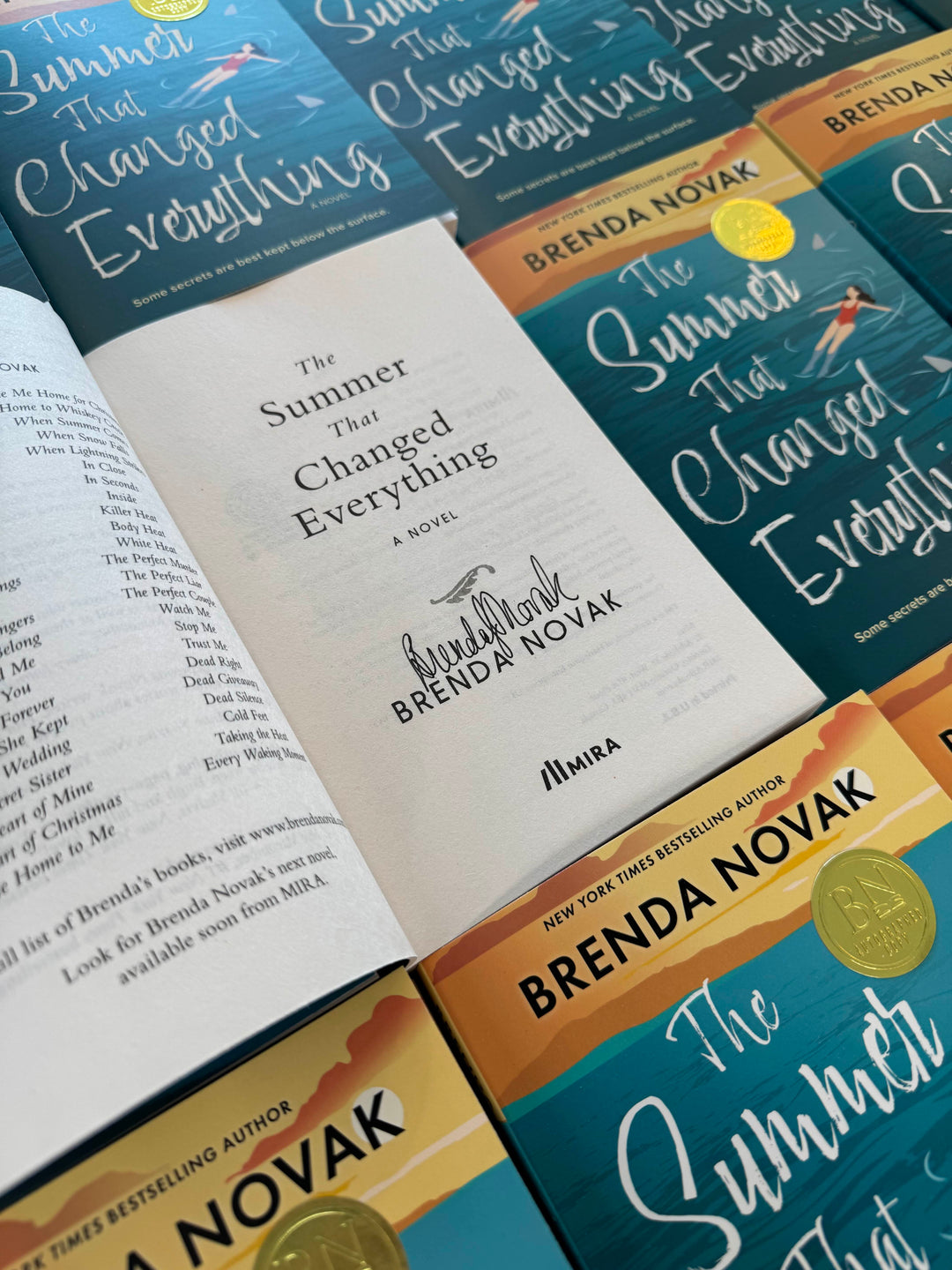 Autographed Copy of THE SUMMER THAT CHANGED EVERYTHING – The