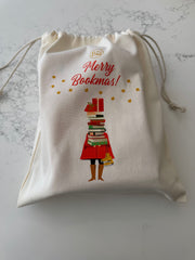 Merry Bookmas Canvas Bag