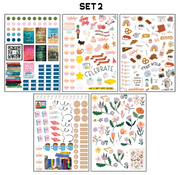 Bookish Sticker Sheets