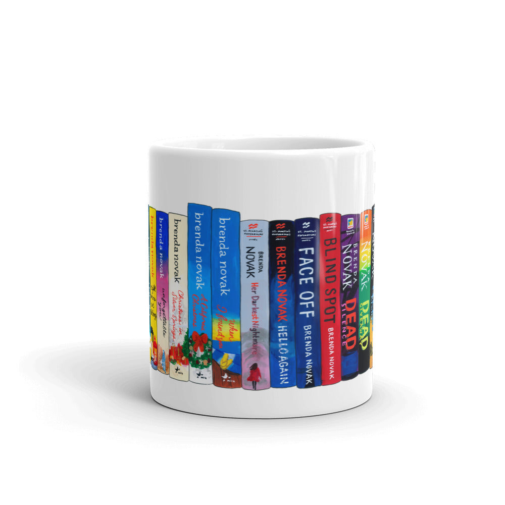 Brenda Novak Books Mug by Jane Mount – The Brenda Novak Store, image size:1000x1000